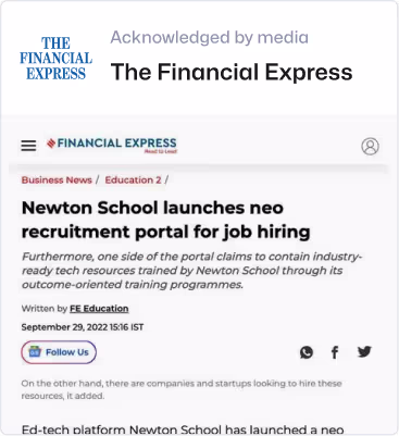 Newton School press coverage 6