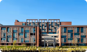Rishihood University building.