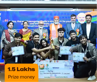 Young winners holding certificates and a trophy at a prize ceremony.