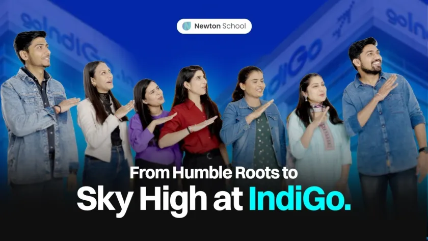 How Newton School Students Reached IndiGo | Winning with Newton School