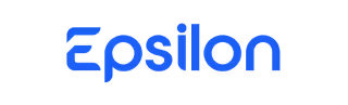 Blue text logo displaying the word 'Epsilon'.