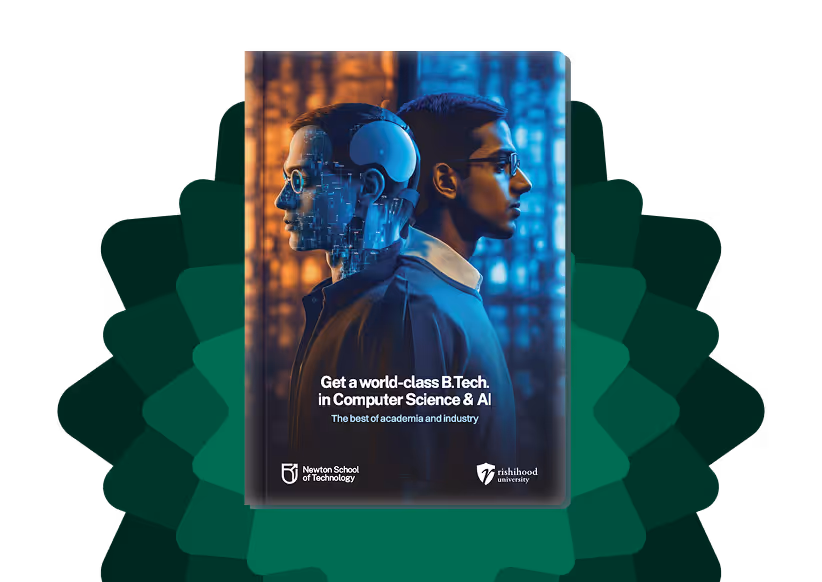 B.Tech in Computer Science & AI brochure — Newton School of Technology and Rishihood University.