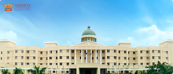 Ajeenkya DY Patil University campus building.