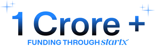 1 Crore + funding through startX