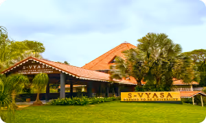 S-VYASA Deemed to Be University campus building.